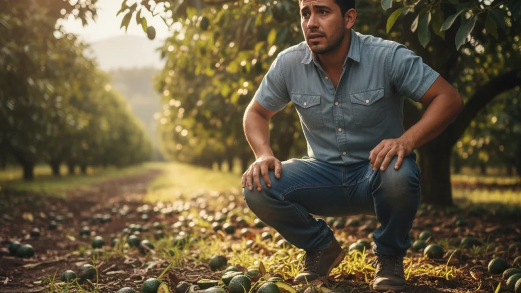 ¿Por qué se cae el aguacate?